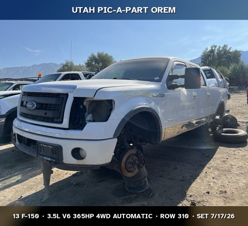 2013 Ford F-150 Parts - UTPAP Orem