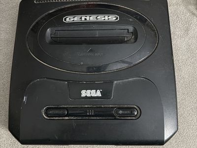 Sega Genesis Console with 2 Controllers and 11 Games
