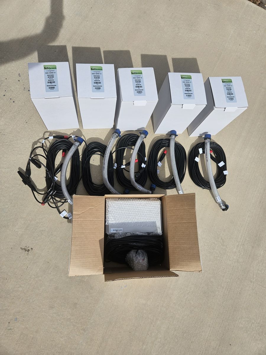 Irrigreen Smart Sprinkler System – 5 Heads + Controller (Complete Setup)