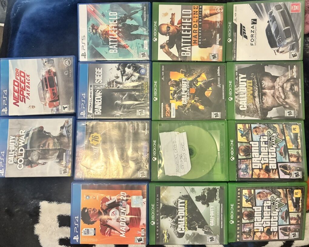 Video Games for Sale – PS4, PS5 & Xbox One