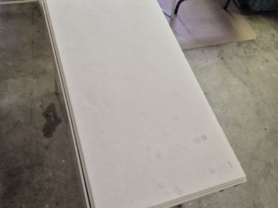 Small vintage drop leaf dining table with 4 chairs