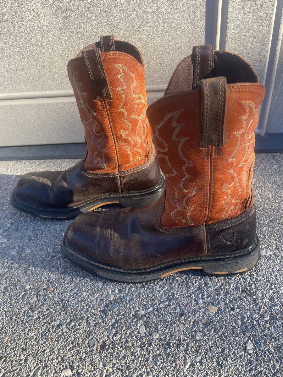 Ariat Men's Steel Toe Boots 9D