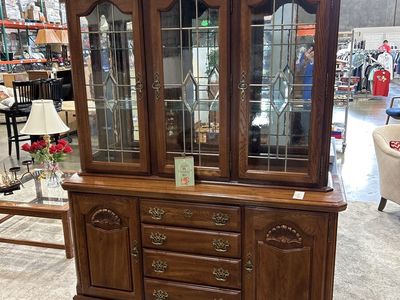 Wooden hutch