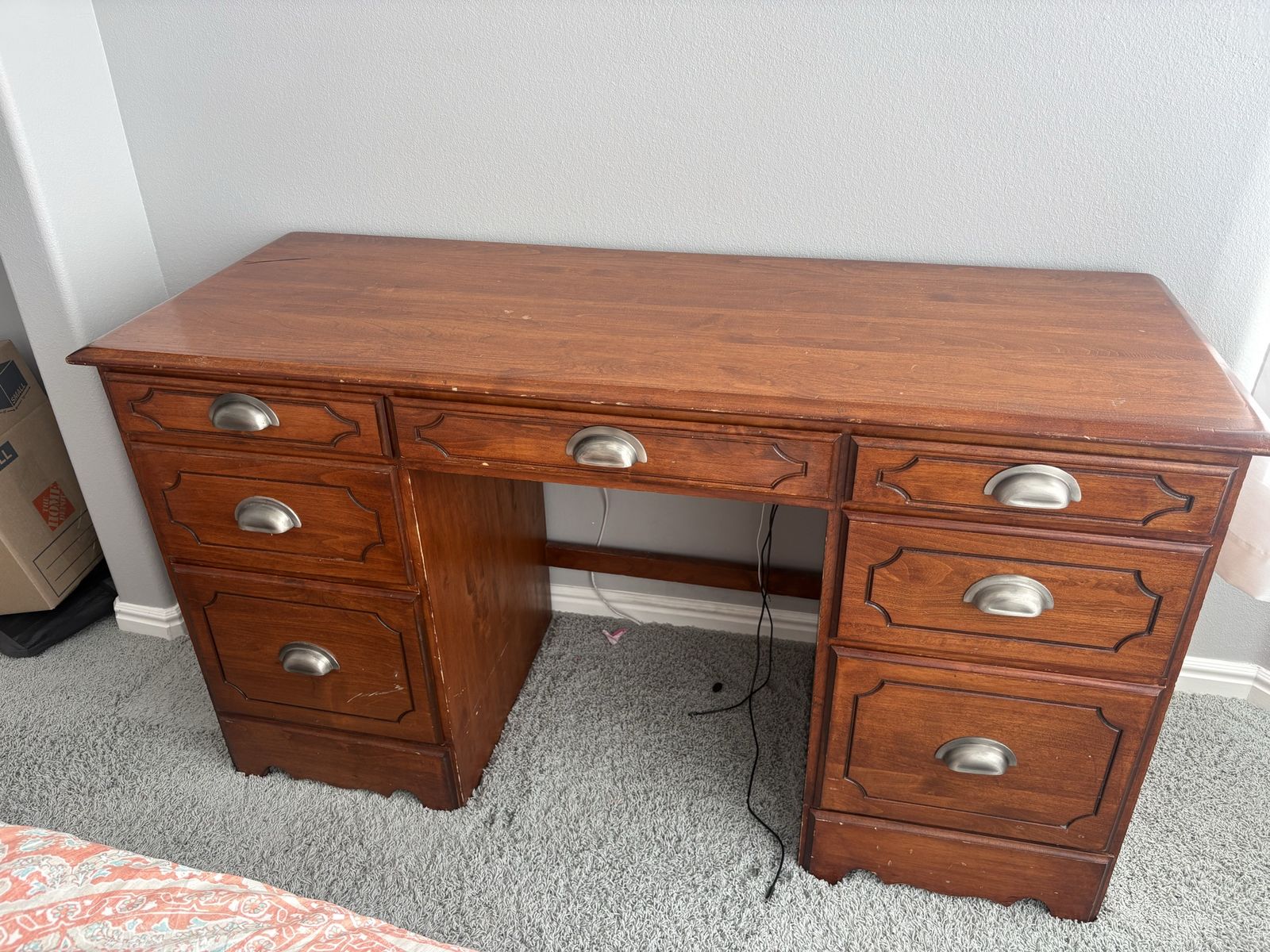 Solid Wood Desk