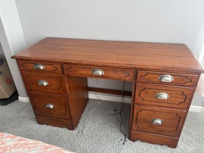 Solid Wood Desk