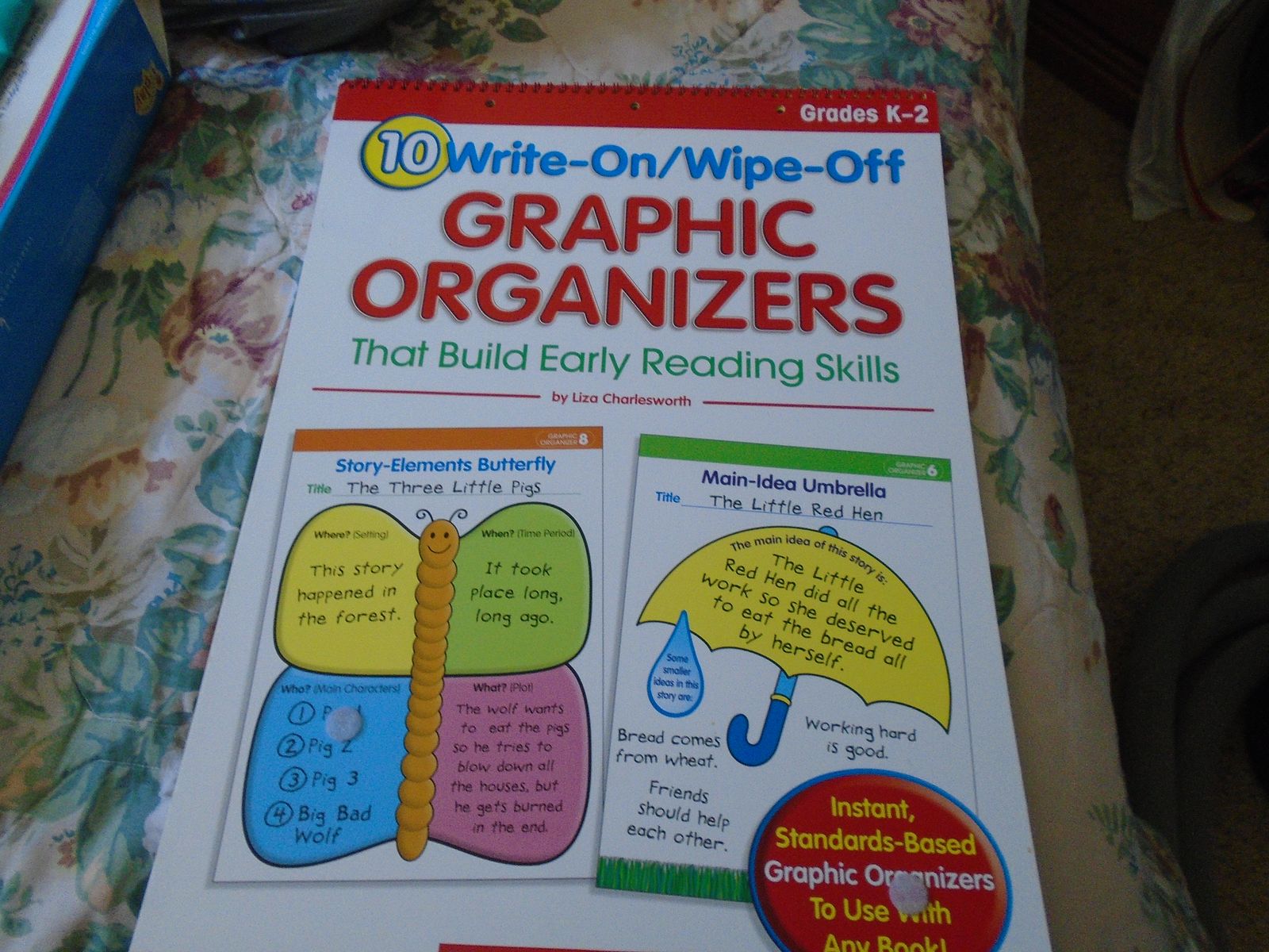 Teacher Workbook. Write-on, wipe-off organizers