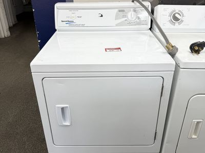 Speed Queen White Electric Dryer - Heavy Duty, Reliable Laundry Appliance