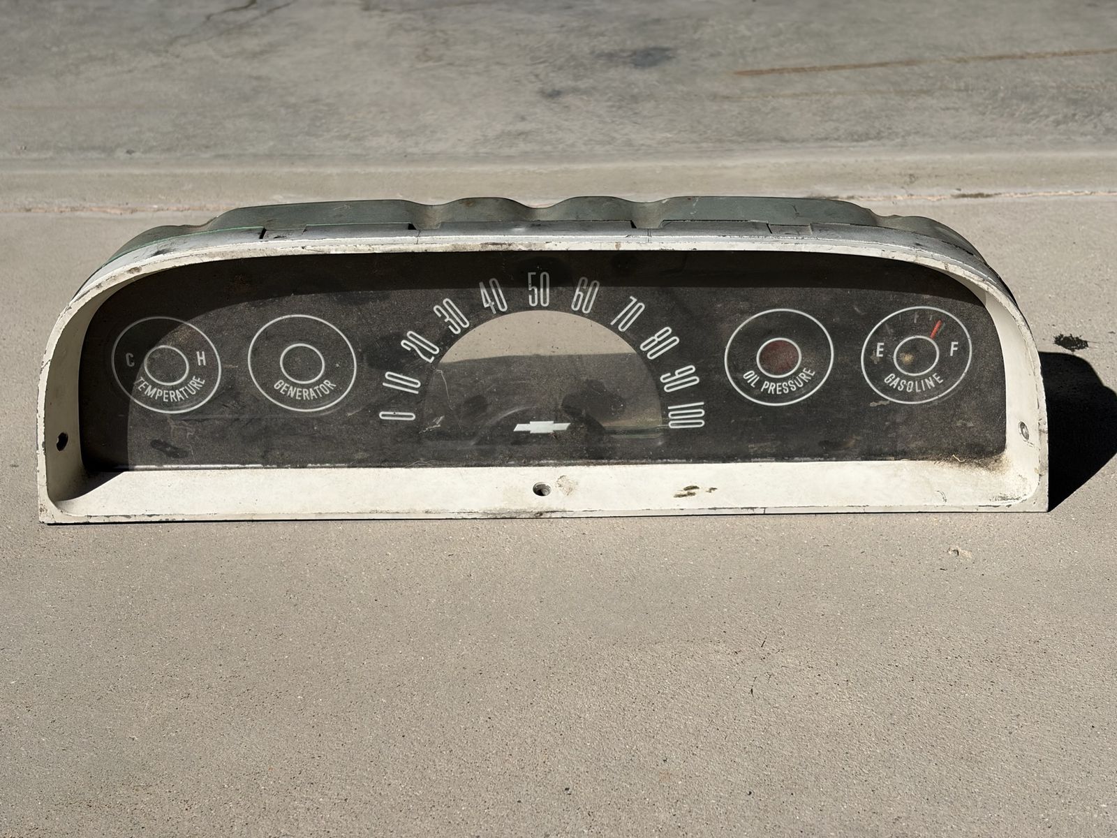 63 Chevy C10 Instrument Panel