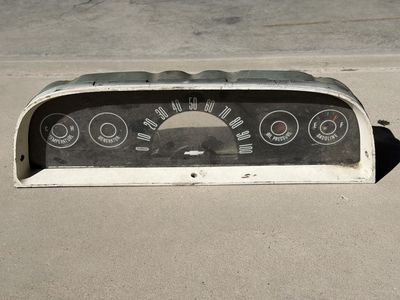 63 Chevy C10 Instrument Panel