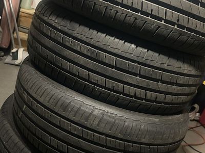 Set of 4 Used Car Tires - Good Tread Depth 4 tires 235/60/18 Mastercrat Stratus 320.00 cash only