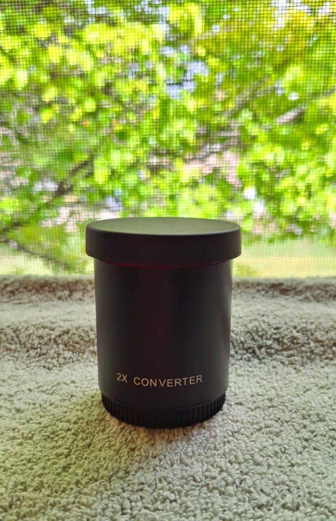 Vivitar series 1, 2x converter
