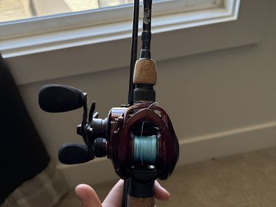 Bass Pro Shop Rod With Lews Baitcasting Reel