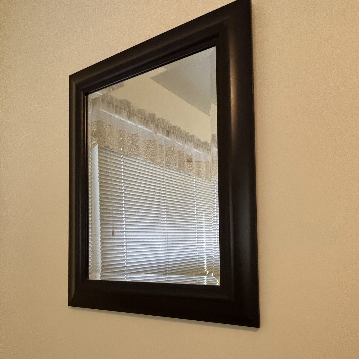 Brown Frame Mirror