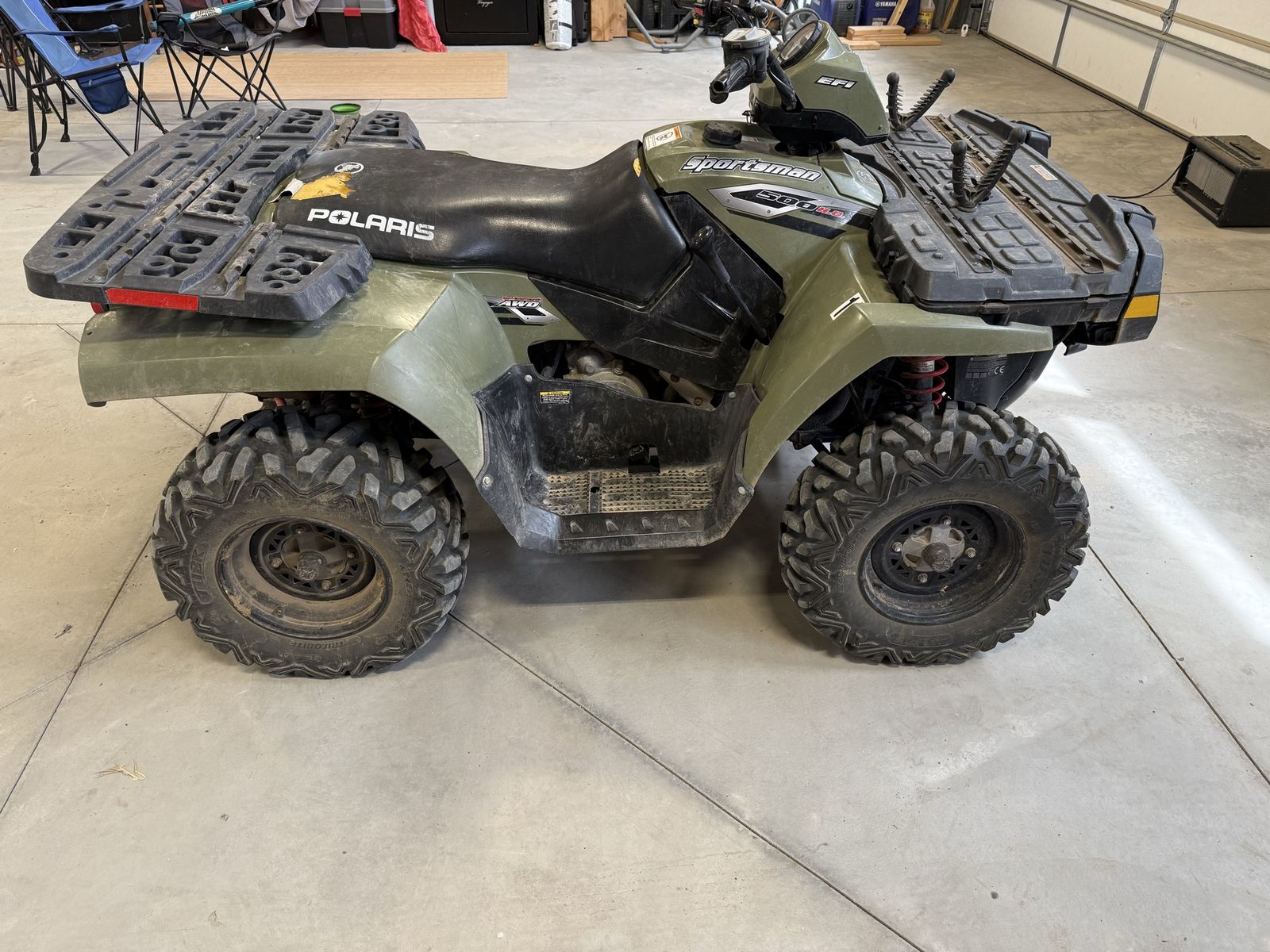 2006 Polaris Sportsman 500 H.O. - Low Miles, Fresh Service, Like-New Tires + Yukon Ramp Included!