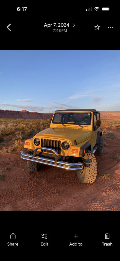 2000 JEEP WRANGLER Sport