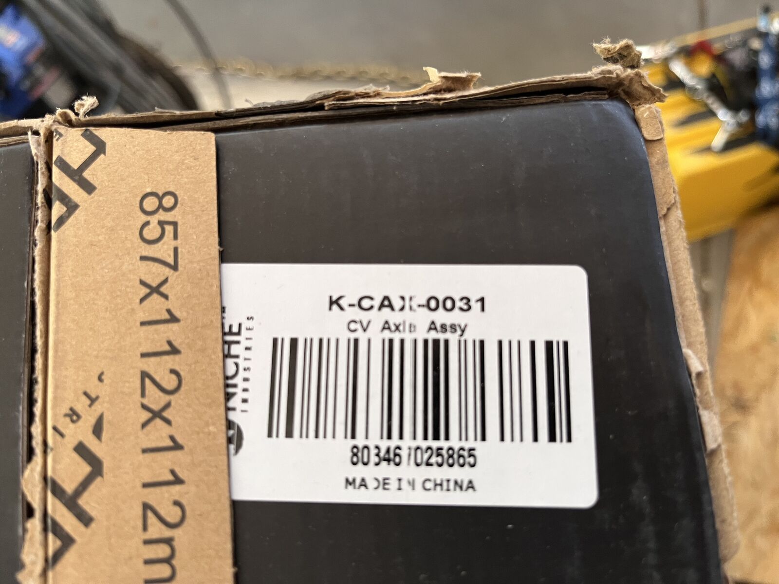 Niche K-CAX-0031 Front Half Shaft CV Axle For Polaris Ranger 1332856 1332606