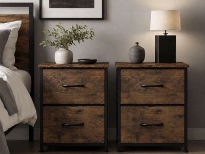 Set of 2 Modern Nightstands — $50