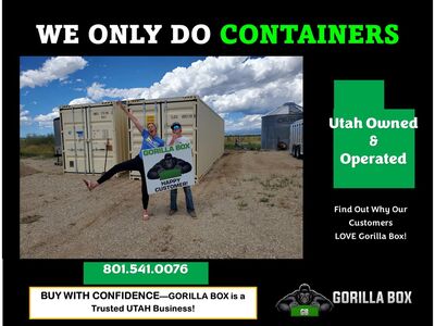 20' and 40' High Cube Shipping Containers. Great Office, Shed, Used and New One Trip Conex, Connex, Storage, Best Price!