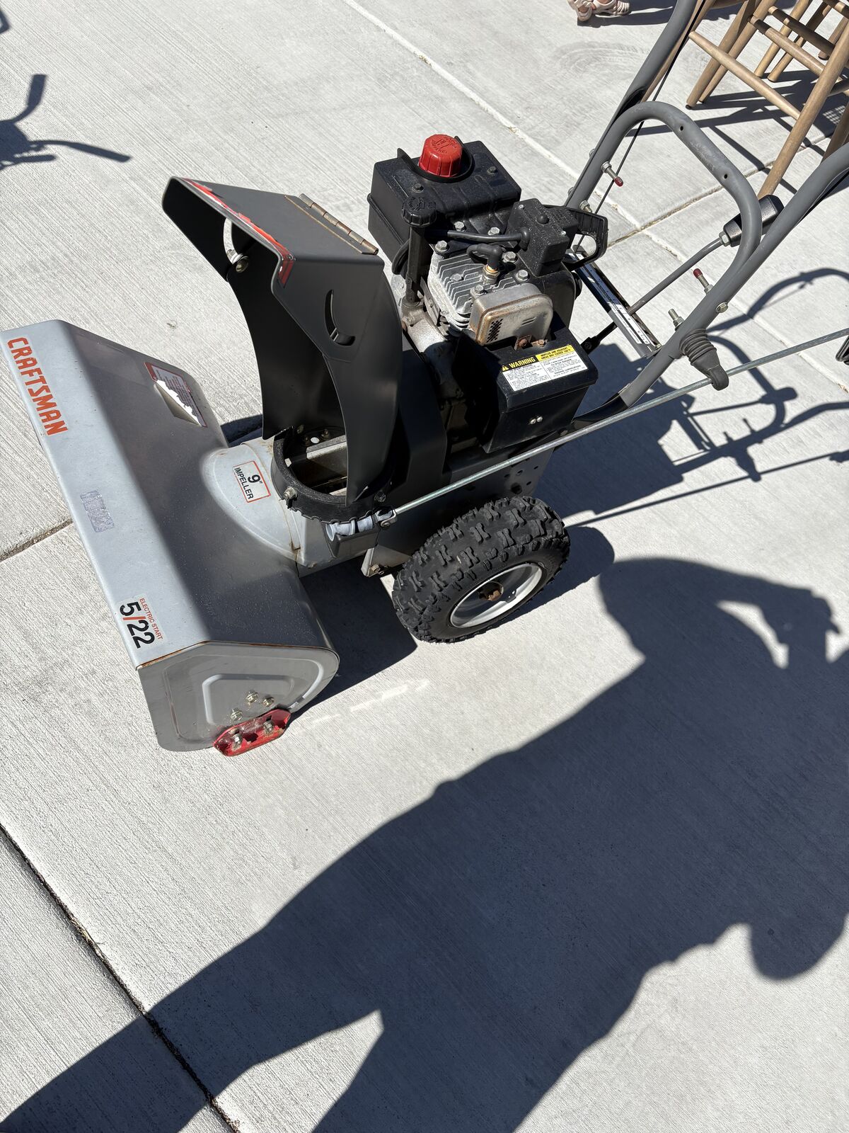 Craftsman 2 stage snow blowers 3ea. ( 5hp with electric start )