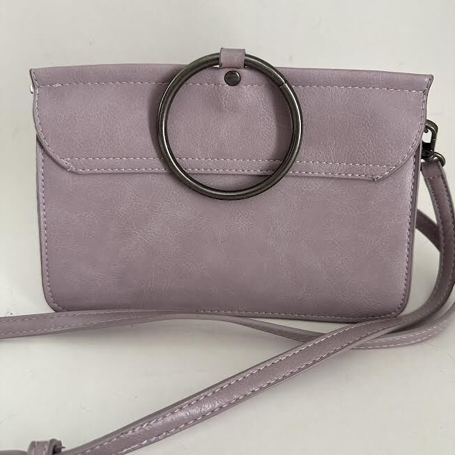 JOY Aria Ring Lavender Crossbody Bag Like New