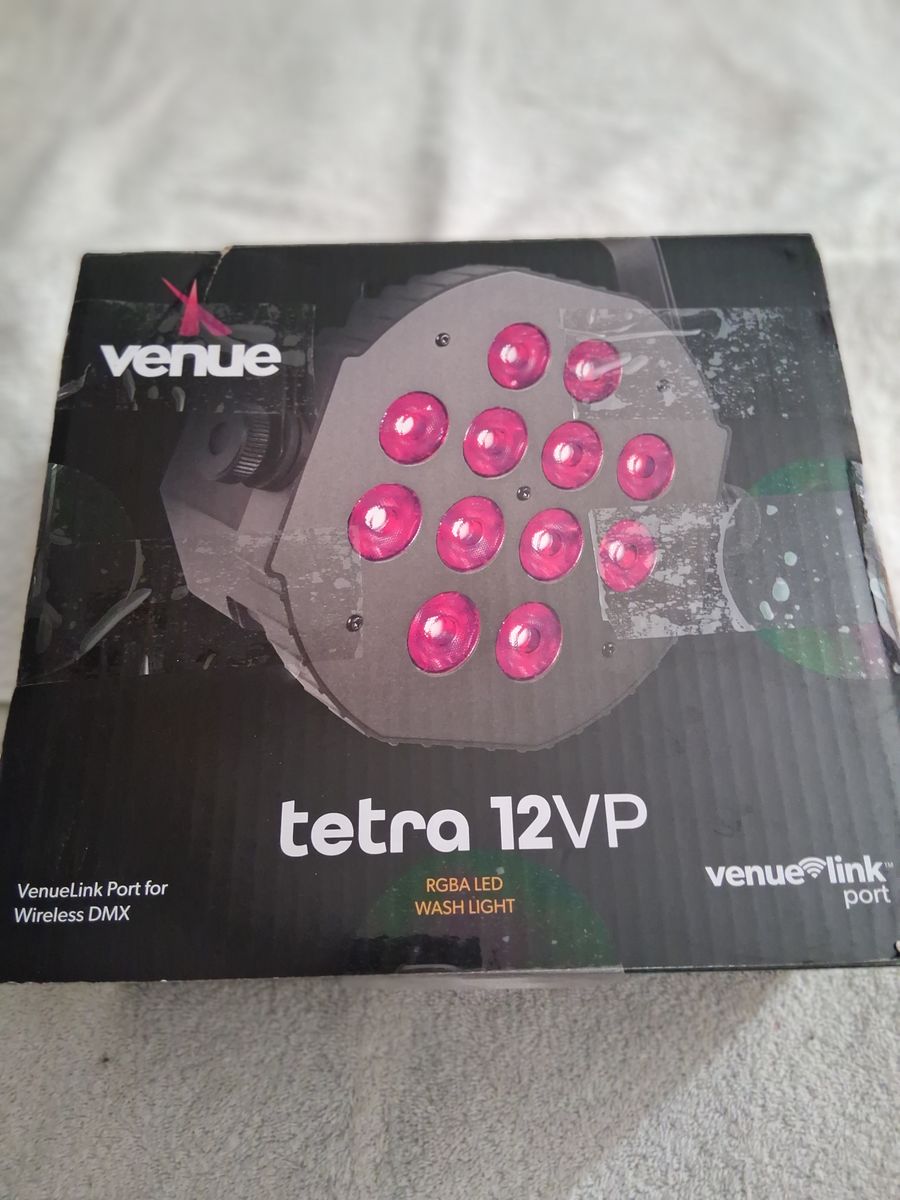 Venue Tetra 12vp DJ Wash LIghts