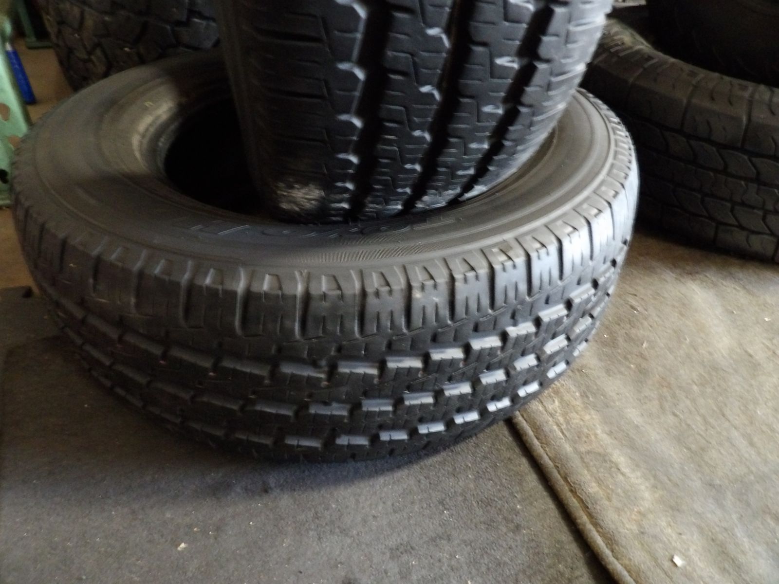 235/65R16 TOYO H08 PAIR OF TWO USED TIRES