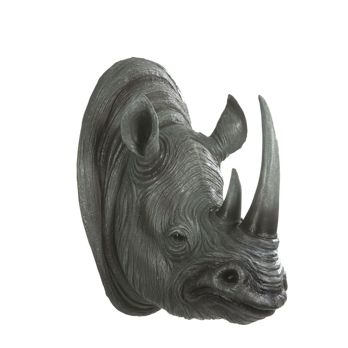 Faux Resin Rhino Wall Decor