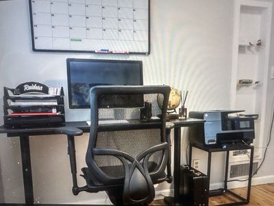 Office Desk & Mesh Office Chair