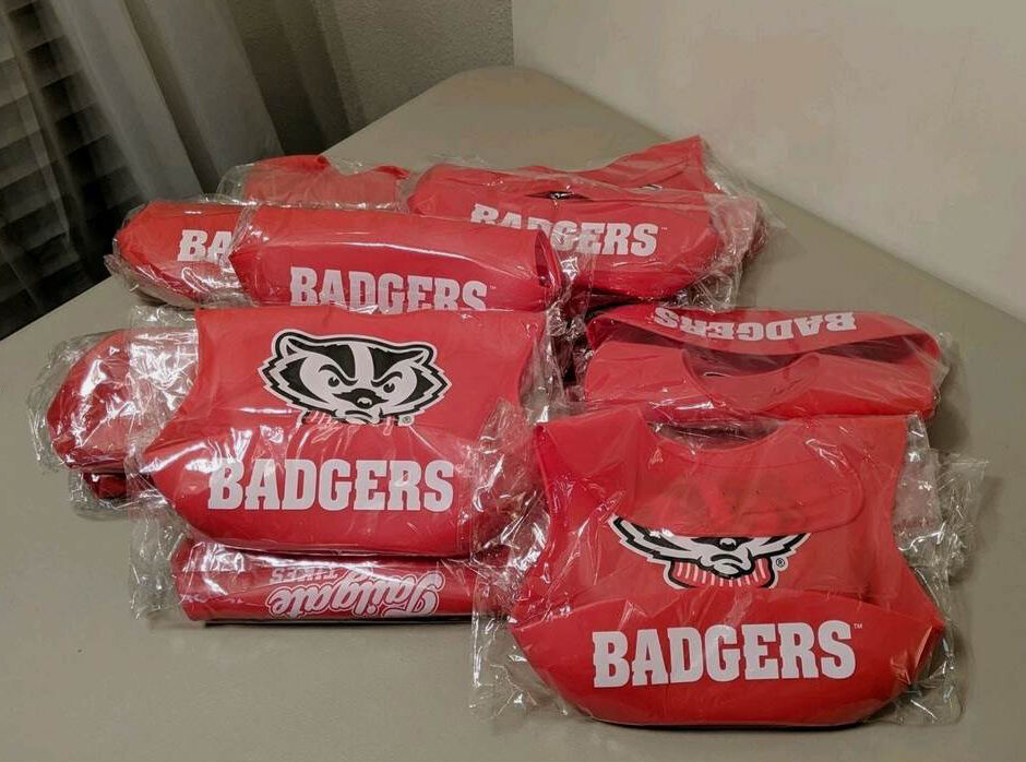 red bpa free silicone baby bibs (12 pack)