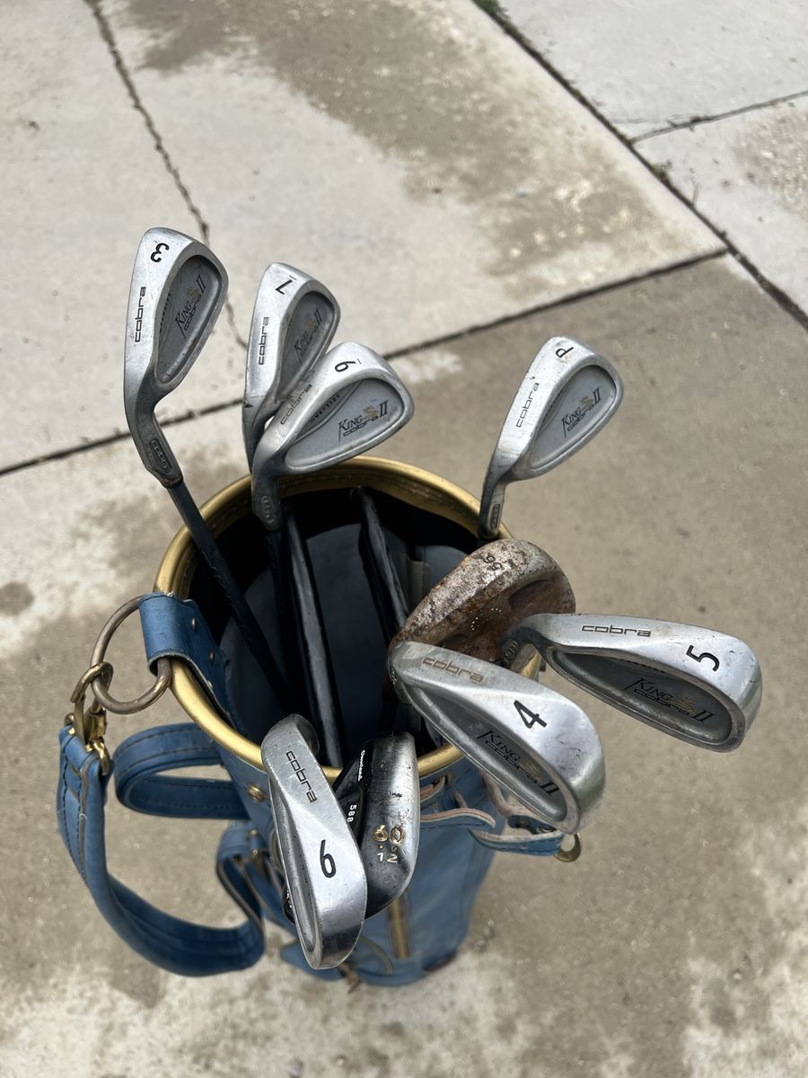 Cobra lefty irons and wedges