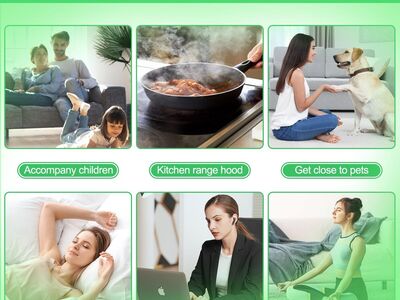 2 pack KC850U Filter Compatible With Sharp Air Purifier Replacement KC-850U Filter Replacement Part