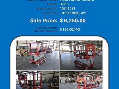 Scissor Mec 19ft low hrs nice machine