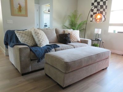 LIKE NEW Sofa and Ottoman