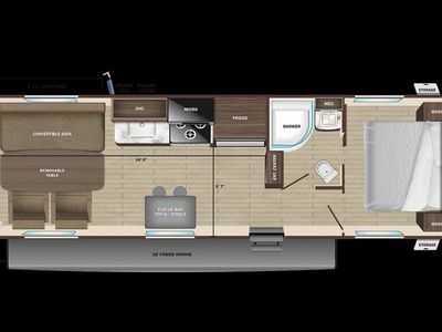 2023 Highland Ridge Open Range 25 TOY HAULER