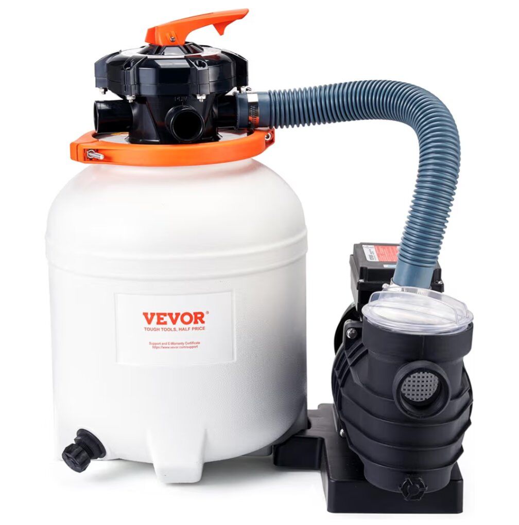 New 3000GPH 12in Sand Filter Pool Pump