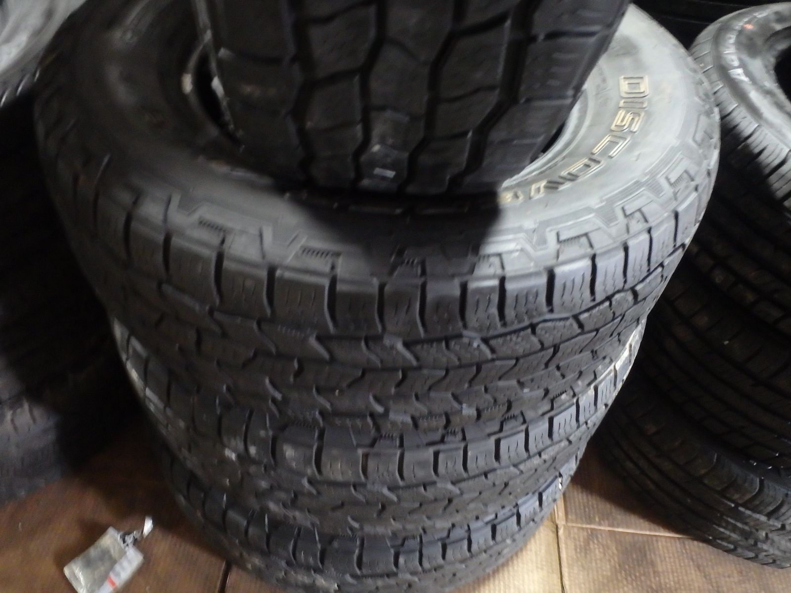 235/70R16 COOPER DISCOVERED AT 3 SET OF USED TIRES