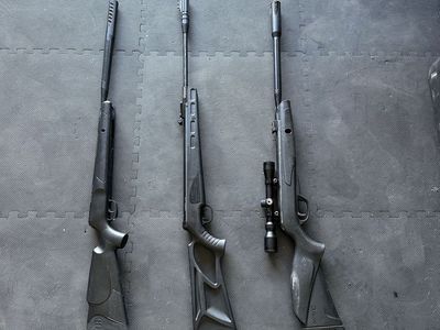 Break action pellet guns