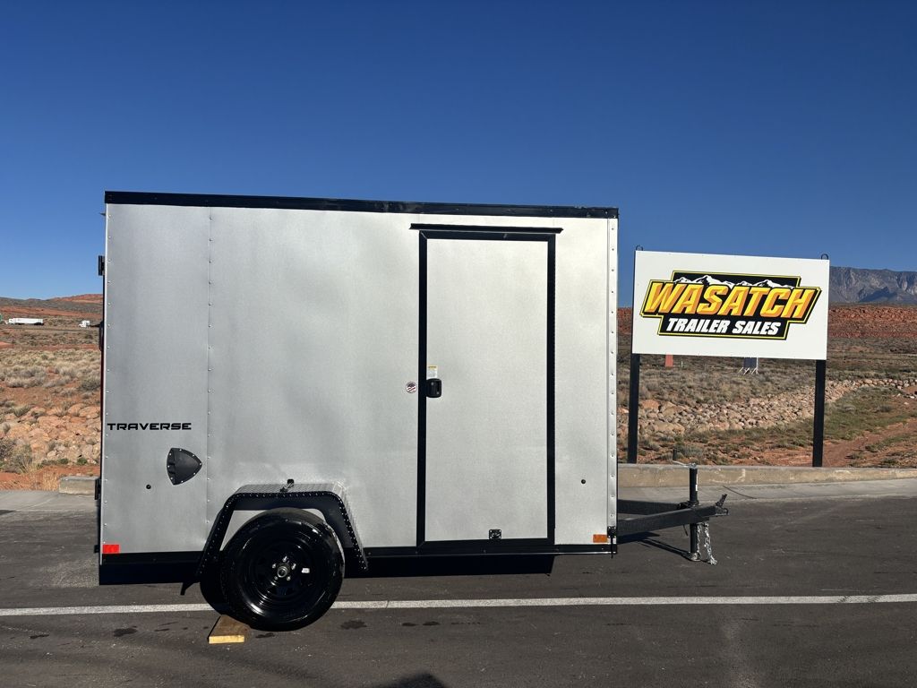 2026 Formula Trailers 6X10 Traverse Flat Top V-Nos