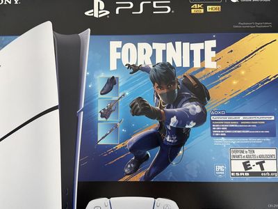 Brand New PS5 Digital Edition 825GB - Fortnite Flowering Chaos Bundle