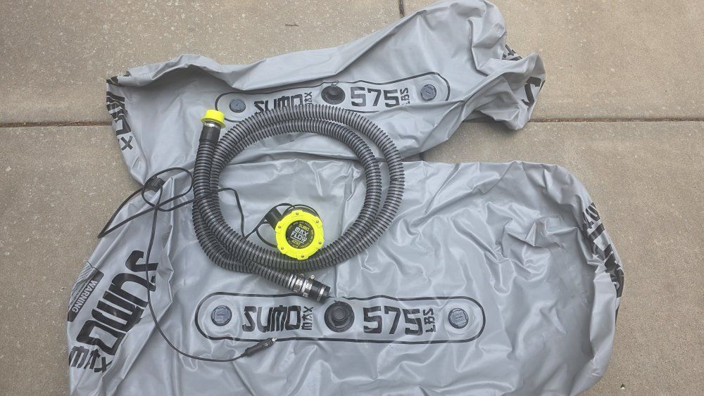 Sumo Max 575 LBS Wakeboard Ballast Bag System - Pair with Max Flow Pump