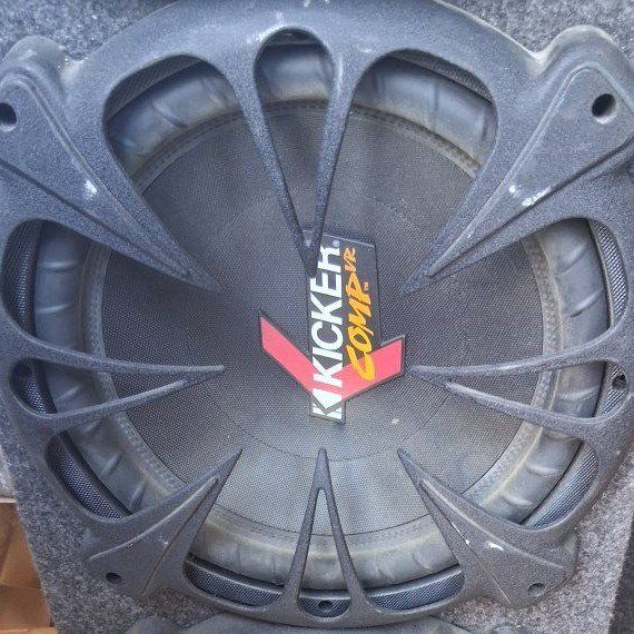 Kicker CompVR 12 in. Subwoofers with cast aluminum grille, like new. See all our listings. let's negotiate. Everything must go