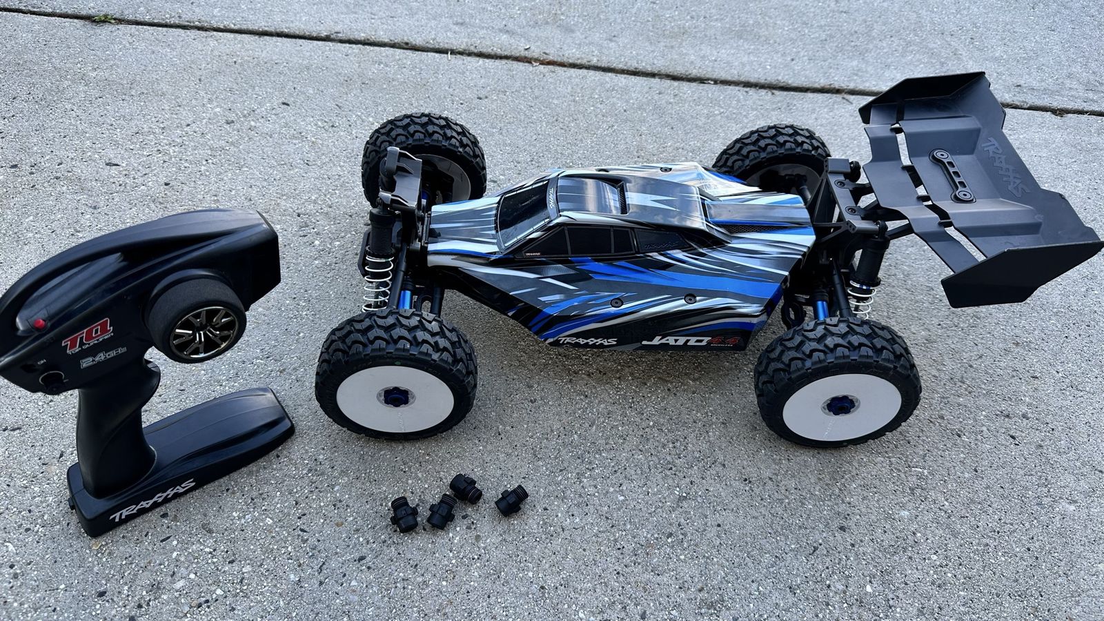 Traxxas Jato 4X4 Brushless With Upgrades Like New