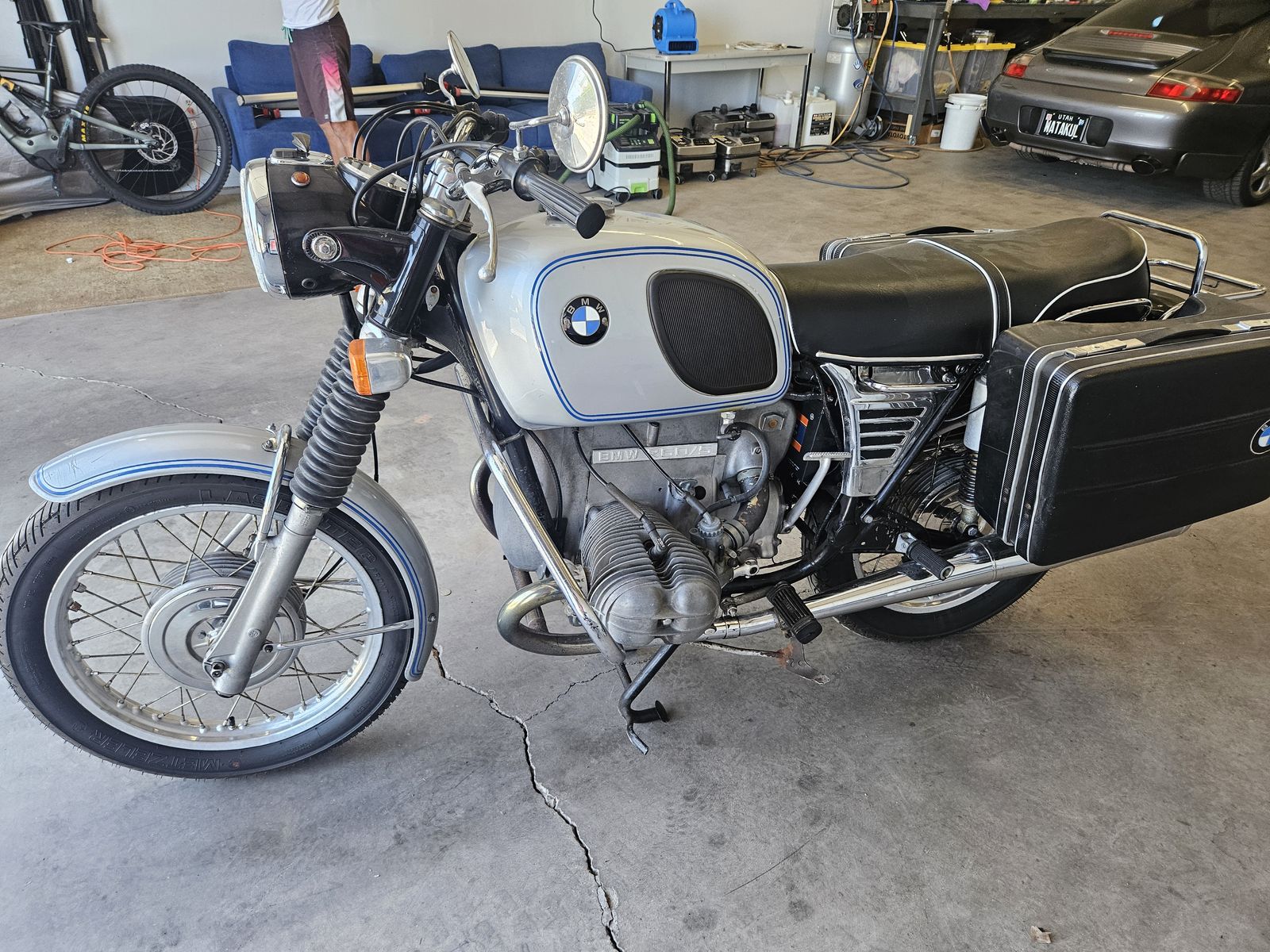 1971 BMW R60/5, completely serviced and runs well