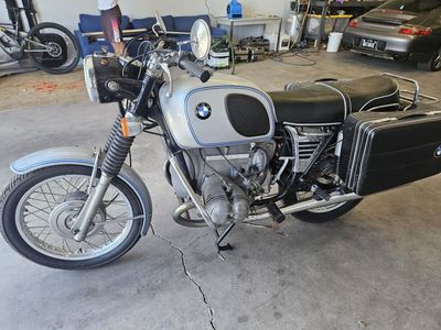 1971 BMW R60/5, completely serviced and runs well