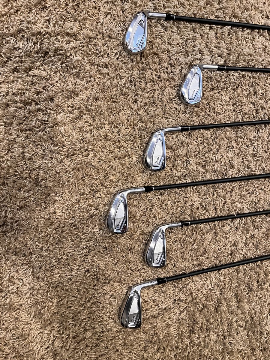 Srixon ZX5i Irons with KBS TGI 80 Stiff Graphite Shafts