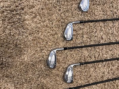 Srixon ZX5i Irons with KBS TGI 80 Stiff Graphite Shafts