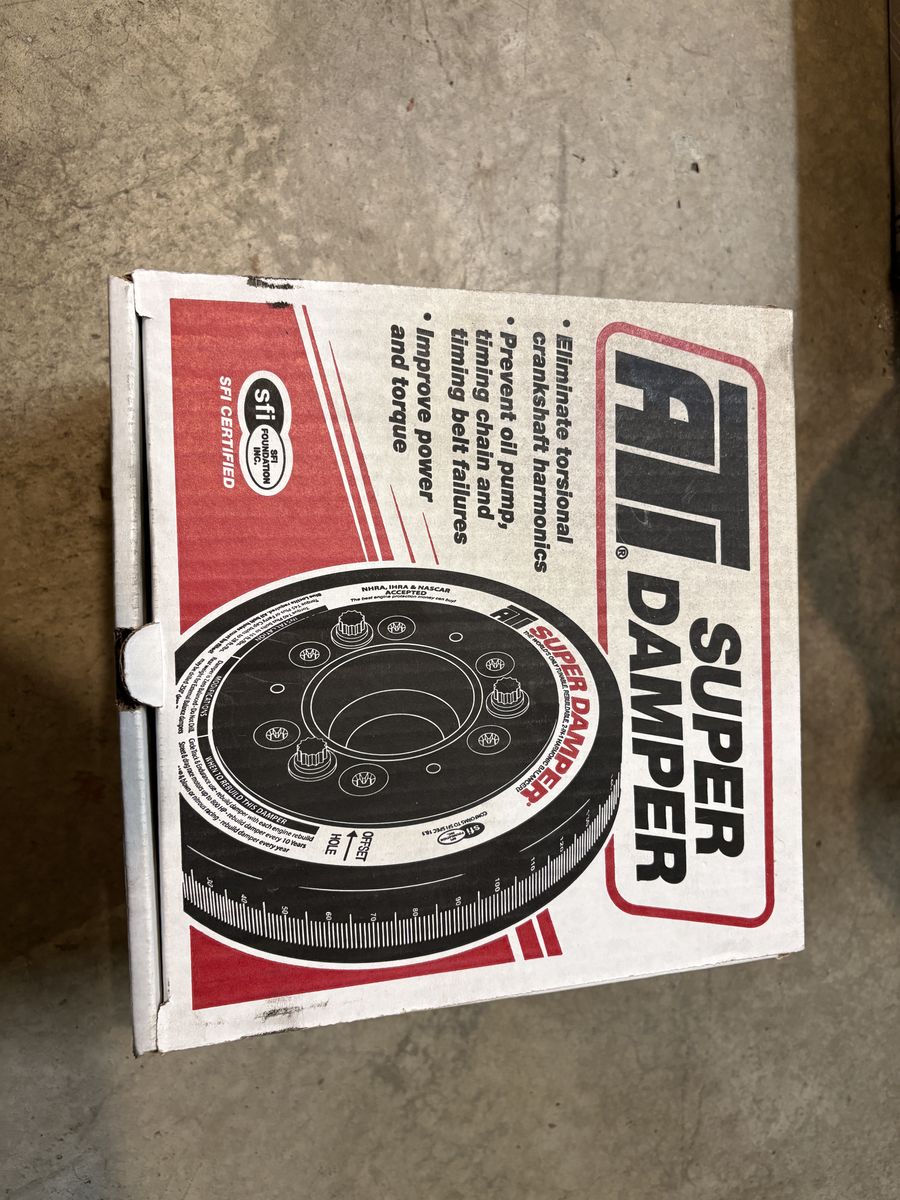 New ATI Super Damper harmonic balancer for 2JZ engine