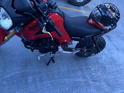 Stretched Honda Grom Motorcycle Clean Title 125CC