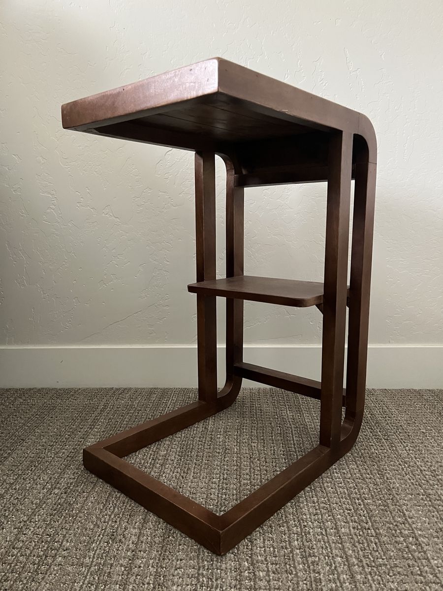 Mid-century Modern Oak Artisan Nightstand