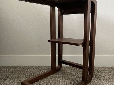 Mid-century Modern Oak Artisan Nightstand